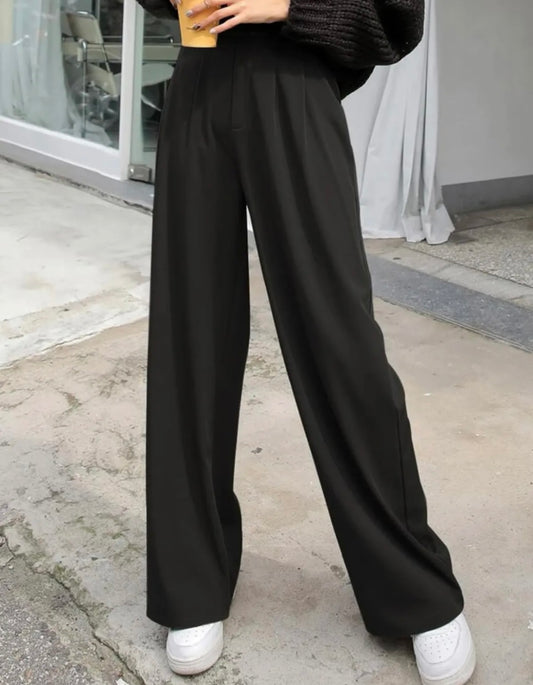 Pantalon fluide noir